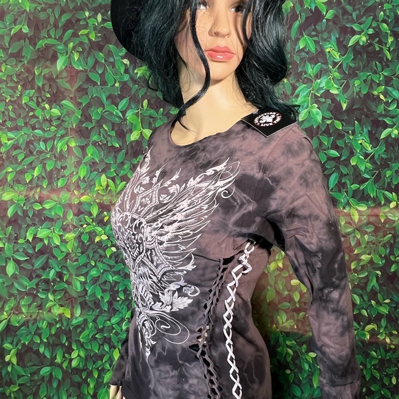 Affliction Women’s T-Shirt - Picture 9 of 16